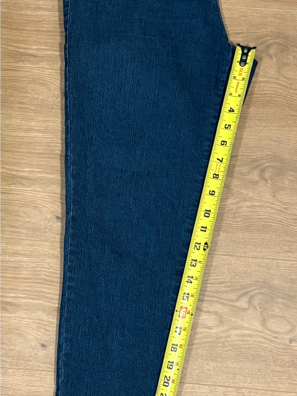 Ruby Rd. Dark Indigo Stretch Jeggings - Picture 5 of 6